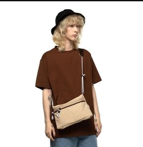 TAIKAN Sacoche Corduroy Crossbody Bag | Unisex Crossbody Bag- Beige
